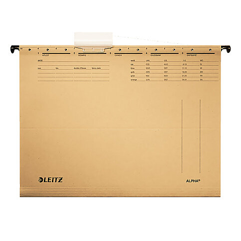 LEİTZ 1915 TELSİZ ASKILI DOSYA KRAFT 10LU - 2
