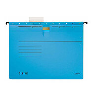 Leitz 1984 Alpha Telli Askılı Dosya Mavi 25li - LEİTZ (1)