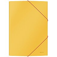 LEİTZ 3002 COSY SOFT A4 LASTİK KİLİTLİ DOSYA SARI - LEİTZ