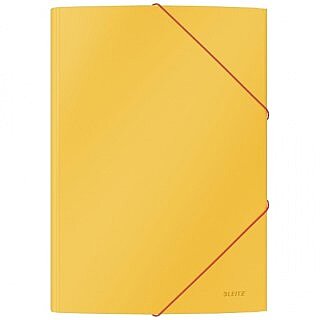 LEİTZ 3002 COSY SOFT A4 LASTİK KİLİTLİ DOSYA SARI - 3