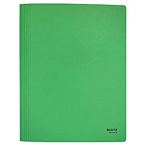 LEİTZ 3904 RECYCLE TAM KAPAK KARTON DOSYA YEŞİL - 2