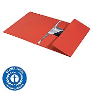 LEİTZ 3906 RECYCLE KİLİTLİ İNCE KARTON DOSYA KIRMIZI - 3