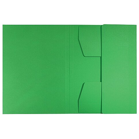 LEİTZ 3906 RECYCLE KİLİTLİ İNCE KARTON DOSYA YEŞİL - 2