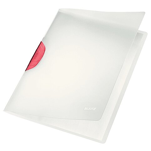 LEİTZ COLOR CLİP MAGİC SIKIŞTIRMALI DOSYA KIRMIZI - 1