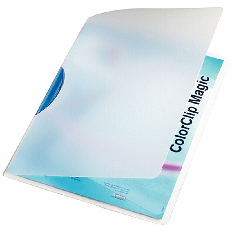 LEİTZ COLOR CLİP MAGİC SIKIŞTIRMALI DOSYA MAVİ