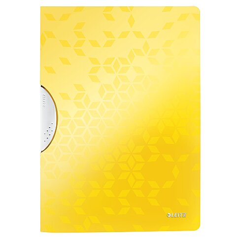 LEİTZ 4185 ACTİVE WOW COLORCLİP SIKIŞTIRMALI DOSYA METALİK SARI - 1