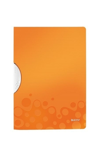 LEİTZ 4185 WOW ACTİVE COLORCLİP SIKIŞTIRMALI DOSYA METALİK TURUNCU - 1