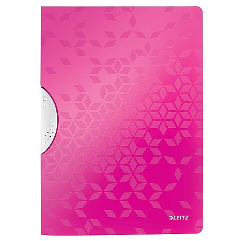 LEİTZ 4185 ACTİVE WOW COLORCLİP SIKIŞTIRMALI DOSYA METALİK PEMBE - 1