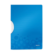 Leitz 4185 Active Wow Colorclip Sıkıştırmalı Dosya Metalik Mavi - LEİTZ