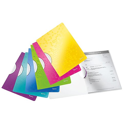 LEİTZ 4185 ACTİVE WOW COLORCLİP SIKIŞTIRMALI DOSYA BUZ MAVİSİ - 3