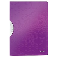 LEİTZ 4185 ACTİVE WOW COLORCLİP SIKIŞTIRMALI DOSYA METALİK MOR - LEİTZ