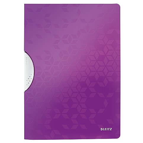 LEİTZ 4185 ACTİVE WOW COLORCLİP SIKIŞTIRMALI DOSYA METALİK MOR - 1