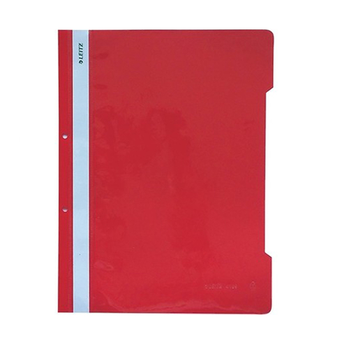 Leitz 4189 Telli Dosya Açık Kırmızı 10Lu Poşet - 1