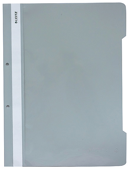 LEİTZ 4189 TELLİ DOSYA GRİ 10LU POŞET
