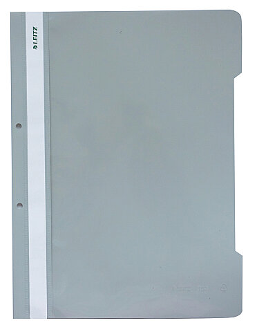LEİTZ 4189 TELLİ DOSYA GRİ 50Lİ POŞET - 1