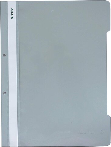 LEİTZ 4189 TELLİ DOSYA GRİ 50Lİ POŞET - 1