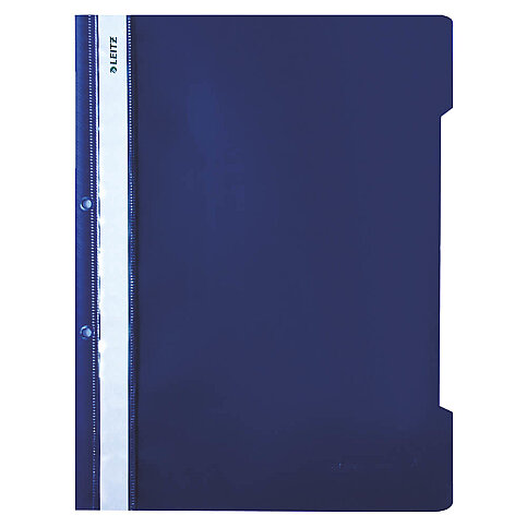 LEİTZ 4189 TELLİ DOSYA LACİVERT 50Lİ POŞET - 1
