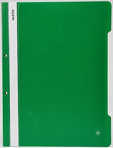 LEİTZ 4189 TELLİ DOSYA YEŞİL 50Lİ POŞET - 1