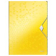 LEİTZ 4599 ACTİVE WOW İNCE LASTİKLİ DOSYA METALİK SARI - LEİTZ