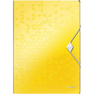 LEİTZ 4599 ACTİVE WOW İNCE LASTİKLİ DOSYA METALİK SARI - LEİTZ (1)