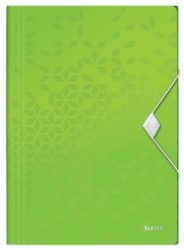 Leitz 4599 Active Wow İnce Lastikli Dosya Metalik Yeşil - LEİTZ