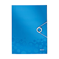 LEİTZ 4599 ACTİVE WOW İNCE LASTİKLİ DOSYA METALİK MAVİ - LEİTZ