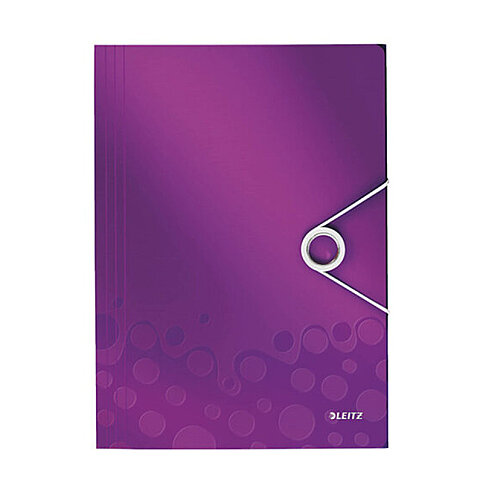 LEİTZ 4599 ACTİVE WOW İNCE LASTİKLİ DOSYA METALİK MOR - 2