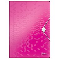 LEİTZ 4599 ACTİVE WOW İNCE LASTİKLİ DOSYA METALİK PEMBE - LEİTZ