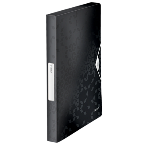 LEİTZ 4629 ACTİVE WOW KALIN LASTİKLİ DOSYA METALİK SİYAH - 2