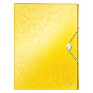 LEİTZ 4629 ACTİVE WOW KALIN LASTİKLİ DOSYA METALİK SARI - LEİTZ (1)