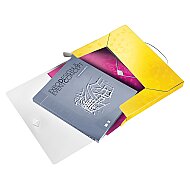 LEİTZ 4629 ACTİVE WOW KALIN LASTİKLİ DOSYA METALİK SARI - 3