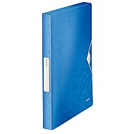 LEİTZ 4629 ACTİVE WOW KALIN LASTİKLİ DOSYA METALİK MAVİ - LEİTZ