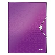 LEİTZ 4629 ACTİVE WOW KALIN LASTİKLİ DOSYA METALİK MOR - LEİTZ (1)
