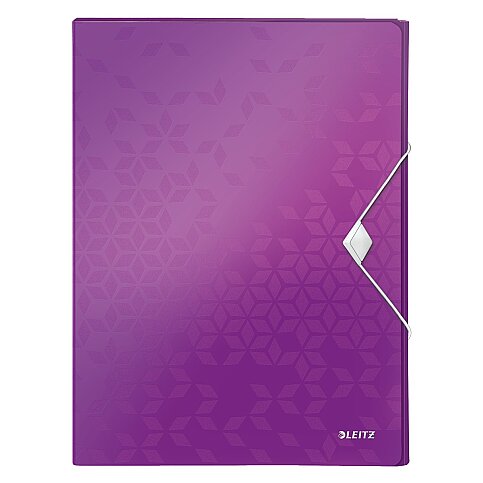 LEİTZ 4629 ACTİVE WOW KALIN LASTİKLİ DOSYA METALİK MOR - 2