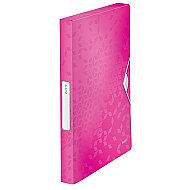 LEİTZ 4629 ACTİVE WOW KALIN LASTİKLİ DOSYA METALİK PEMBE - LEİTZ