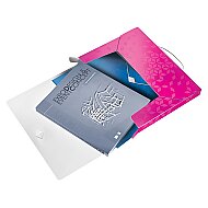 LEİTZ 4629 ACTİVE WOW KALIN LASTİKLİ DOSYA METALİK PEMBE - 3