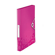 LEİTZ 4629 ACTİVE WOW KALIN LASTİKLİ DOSYA METALİK PEMBE - LEİTZ (1)