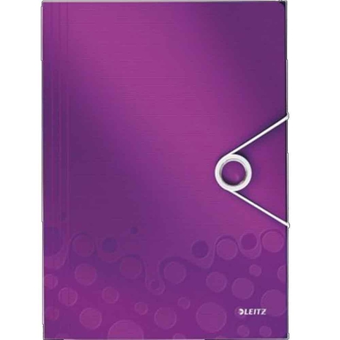Leitz 4636 Active Wow Çok İşlevli Evrak Dosyası Mor - 1