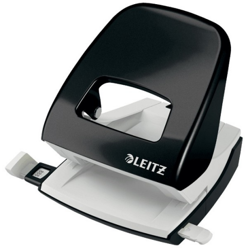 Leitz 5008 Wow Delgeç 30 Sayfa Metalik Siyah Blister - 1