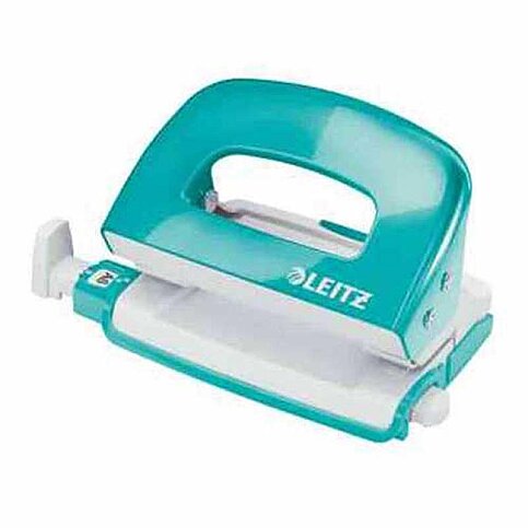 Leitz 5060 Wow Mini Delgeç 10 Sayfa Metalik Buz Mavisi - 4