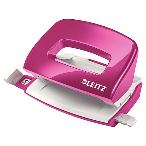 LEİTZ 5060 WOW MİNİ DELGEÇ 10 SAYFA METALİK PEMBE - 1