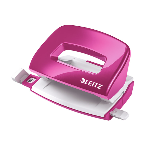 Leitz 5060 Wow Mini Delgeç 10 Sayfa Metalik Pembe - 1