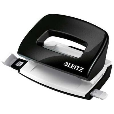 Leitz 5060 Wow Mini Delgeç 10 Sayfa Metalik Siyah - 1