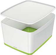 LEİTZ 5216 MYBOX KAPAKLI GENİŞ SAKLAMA KUTUSU YEŞİL-BEYAZ - LEİTZ