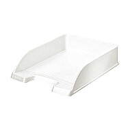 Leitz 5226 Wow Evrak Rafı Metalik Beyaz Tekli - LEİTZ (1)