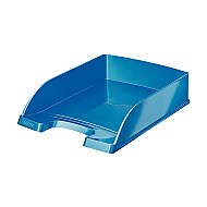 Leitz 5226 Wow Evrak Rafı Metalik Mavi Tekli - LEİTZ (1)