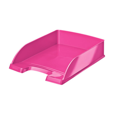 Leitz 5226 Wow Evrak Rafı Metalik Pembe Tekli - 1