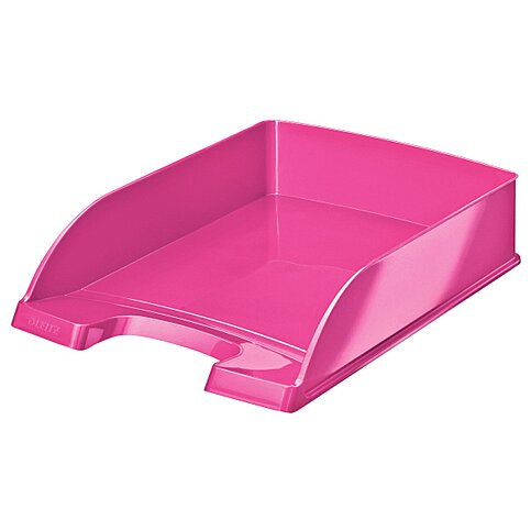 LEİTZ 5226 WOW EVRAK RAFI METALİK PEMBE TEKLİ - 1