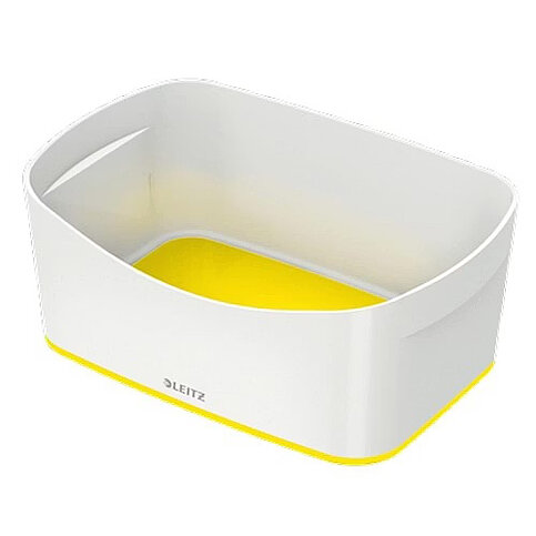 LEİTZ 5257 MYBOX MASA ÜSTÜ SAKLAMA KUTUSU SARI-BEYAZ - 1