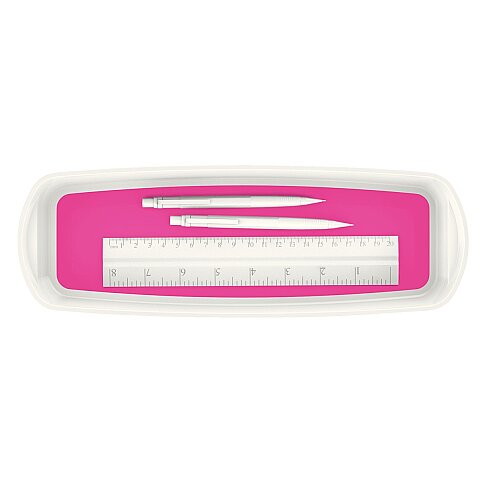 LEİTZ 5258 MYBOX MASA ÜSTÜ UZUN SAKLAMA KUTUSU PEMBE-BEYAZ - 2